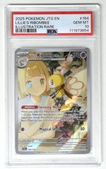 V1656: 2025: Lillie's Ribombee: 164/159: Journey Together: PSA: 10: GEM MT: 111973654